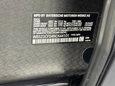 Used 2022 BMW iX xDrive50 w/ Sport Package image 47