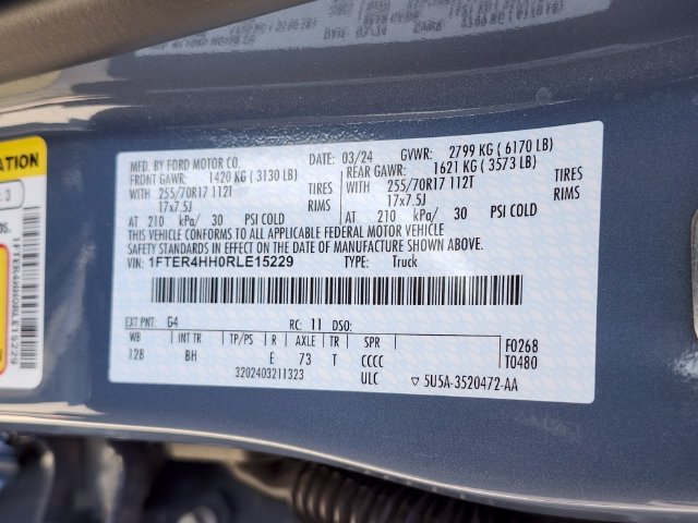 Certified 2024 Ford Ranger XLT w/ Technology Package AWD/4WD image 32