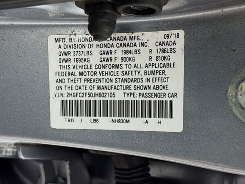 Used 2018 Honda Civic LX image 37