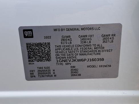 Used 2023 Chevrolet Traverse RS AWD/4WD image 35