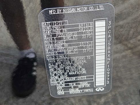 Used 2022 INFINITI QX50 Luxe w/ Appearance Package FWD image 33