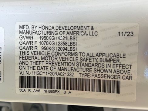 Used 2024 Honda Accord LX image 35