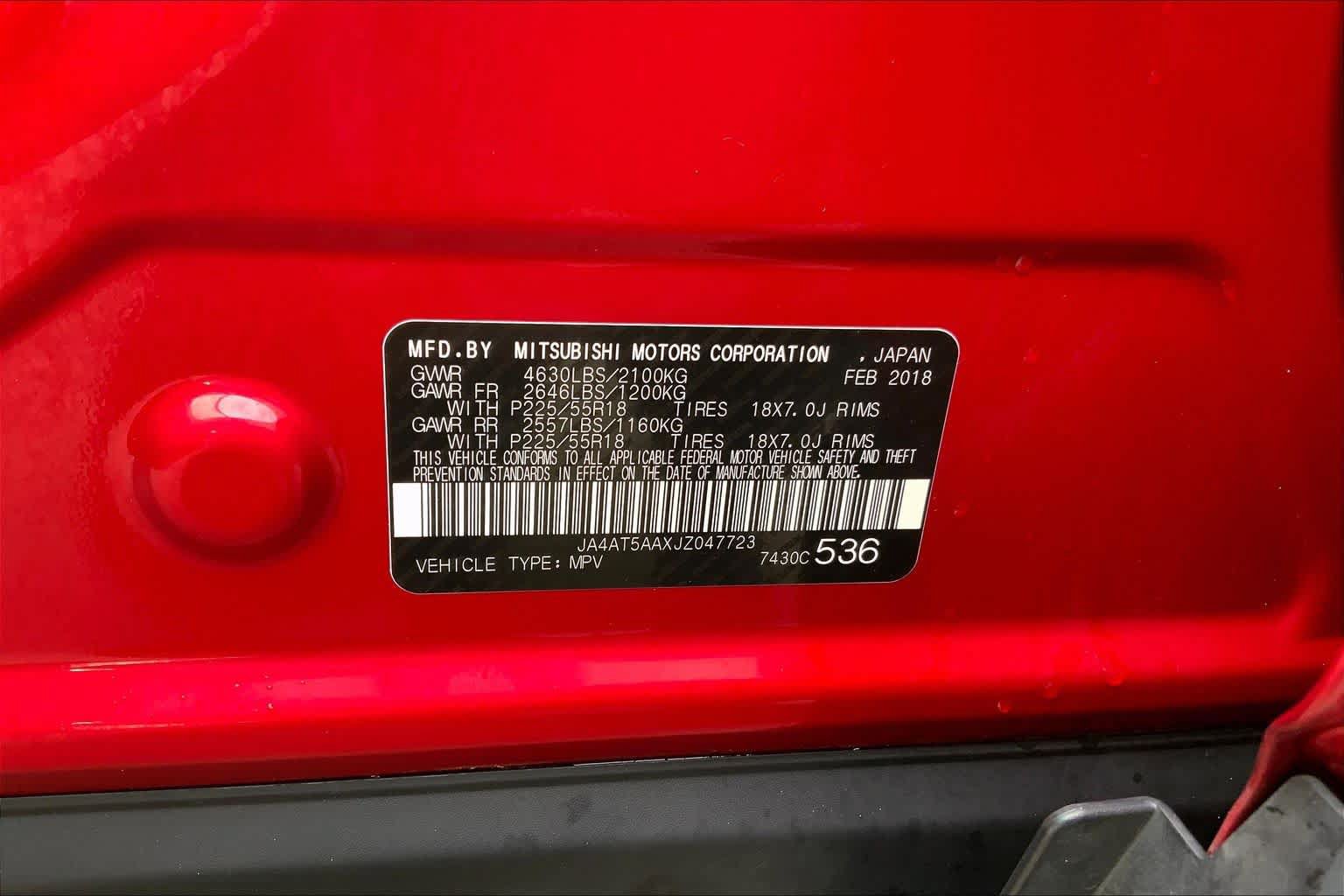 Used 2018 Mitsubishi Eclipse Cross SE AWD/4WD image 34