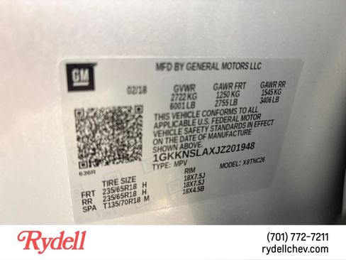 Used 2018 GMC Acadia SLE AWD/4WD image 23