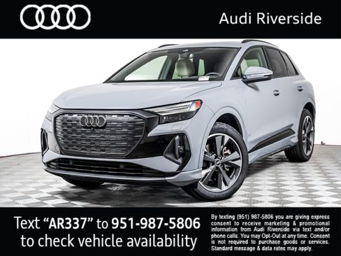 Used 2023 Audi Q4 e-tron Prestige w/ Black Optic Package AWD/4WD image 1