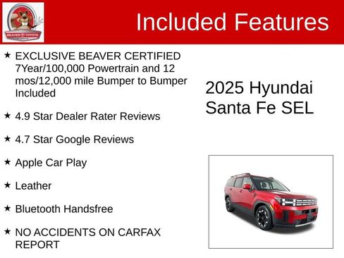 Used 2025 Hyundai Santa Fe SEL image 4