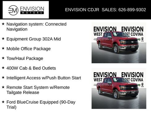 Used 2024 Ford F150 XLT w/ Equipment Group 302A MID image 34