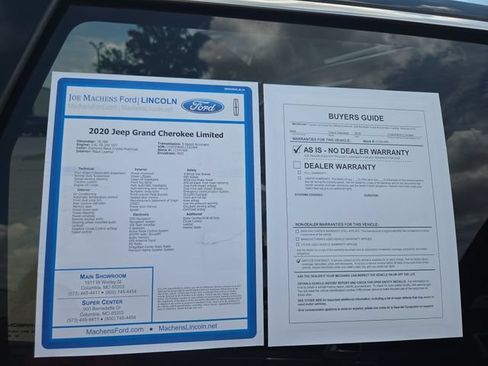 Used 2020 Jeep Grand Cherokee Limited AWD/4WD image 37