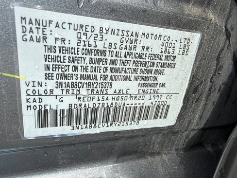 Used 2024 Nissan Sentra SV FWD image 10