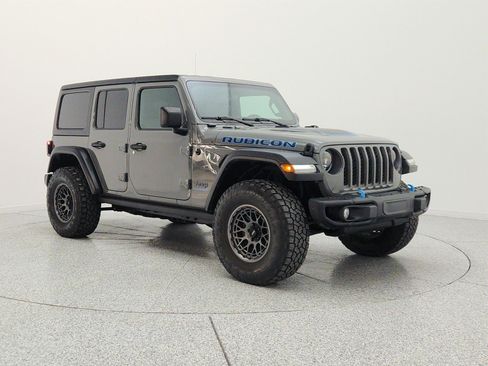 Used 2023 Jeep Wrangler Unlimited Rubicon 4xe w/ Steel Bumper Group AWD/4WD image 3