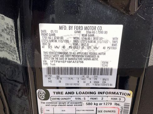 Used 2011 Ford F150 FX4 w/ FX Luxury Pkg image 33