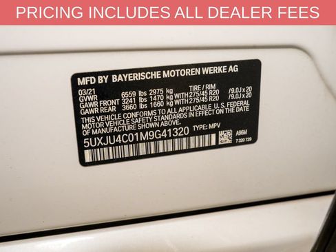 Used 2021 BMW X5 M50i w/ Executive Package AWD/4WD image 26