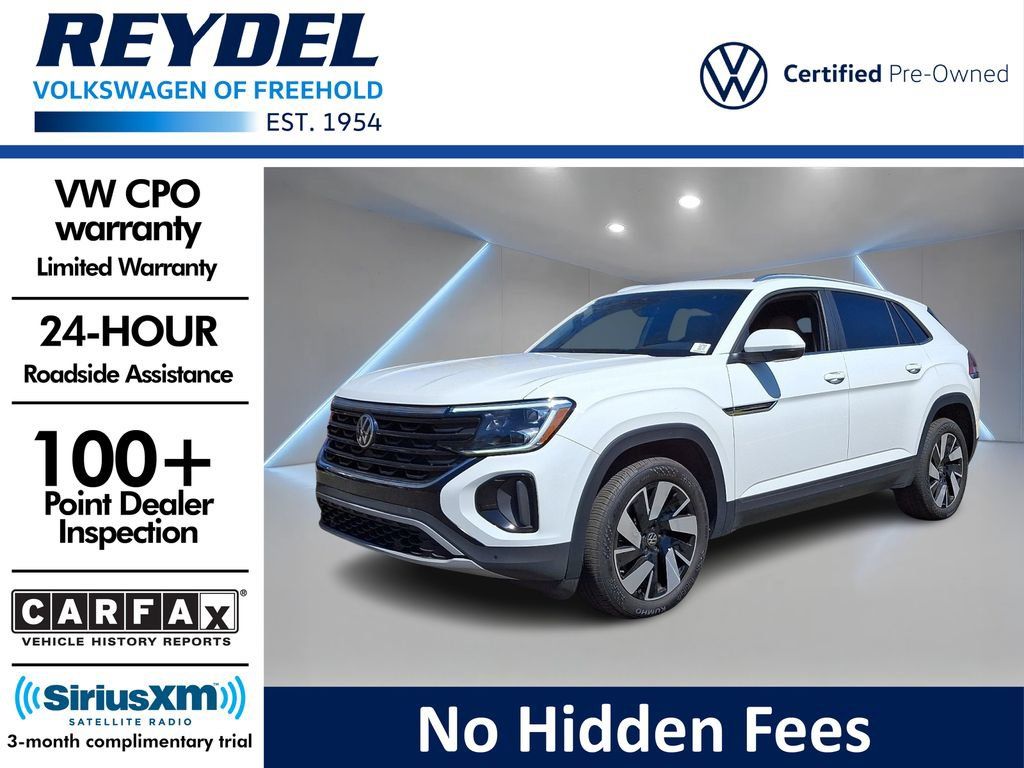 Certified 2025 Volkswagen Atlas Cross Sport SE w/ Panoramic Sunroof Package AWD/4WD image 1