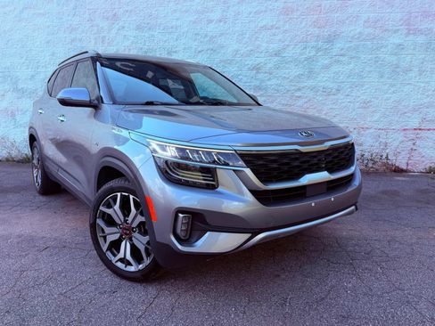 Used 2021 Kia Seltos SX w/ SX Sunroof Package AWD/4WD image 1
