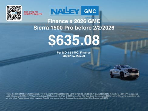 New 2026 GMC Sierra 1500 Pro w/ Graphite Edition image 7