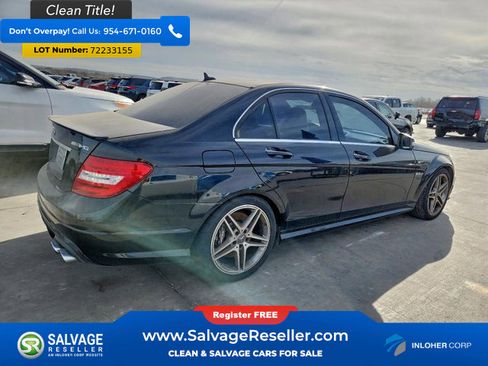 Used 2014 Mercedes-Benz C 63 AMG Sedan w/ Driver Assistance Package image 4