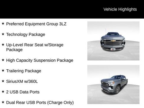Certified 2024 Chevrolet Silverado 1500 High Country w/ Technology Package AWD/4WD image 13