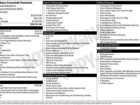 Certified 2025 Subaru Crosstrek 2.0i Premium image 13