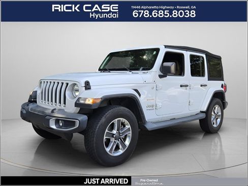 Used 2018 Jeep Wrangler Unlimited Sahara AWD/4WD image 1