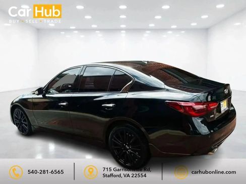 Used 2021 INFINITI Q50 Red Sport 400 w/ Proactive Package AWD/4WD image 4