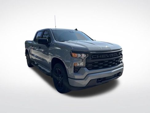 Used 2025 Chevrolet Silverado 1500 Custom w/ Turbomax Blackout Package RWD image 2