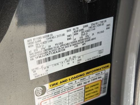 Used 2018 Ford Expedition Limited w/ Equipment Group 302A RWD image 37