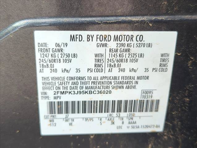 Used 2019 Ford Edge SEL w/ Equipment Group 201A FWD image 26