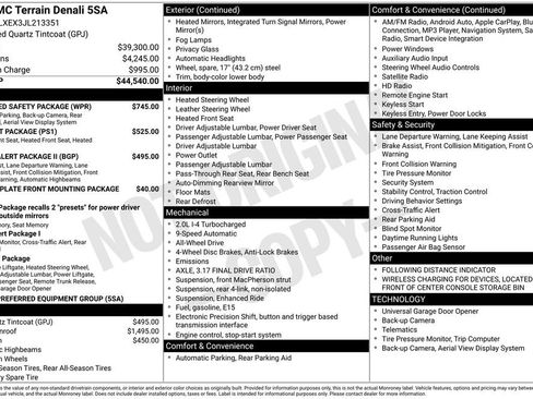 Used 2018 GMC Terrain Denali w/ Advanced Safety Package image 17