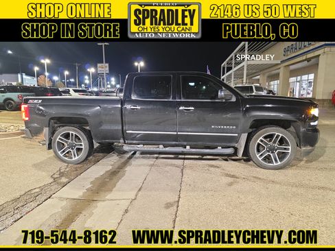 Used 2017 Chevrolet Silverado 1500 LTZ Z71 w/ LTZ Plus Package image 3