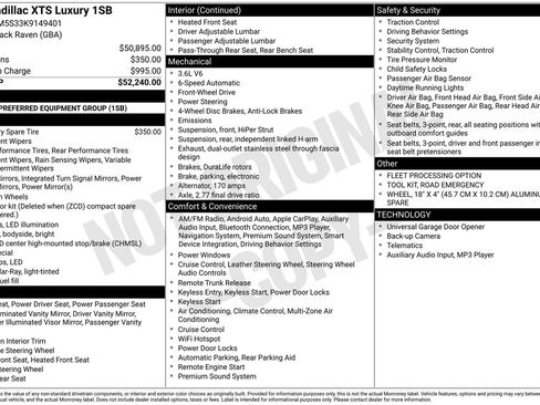 Used 2019 Cadillac XTS Luxury image 8