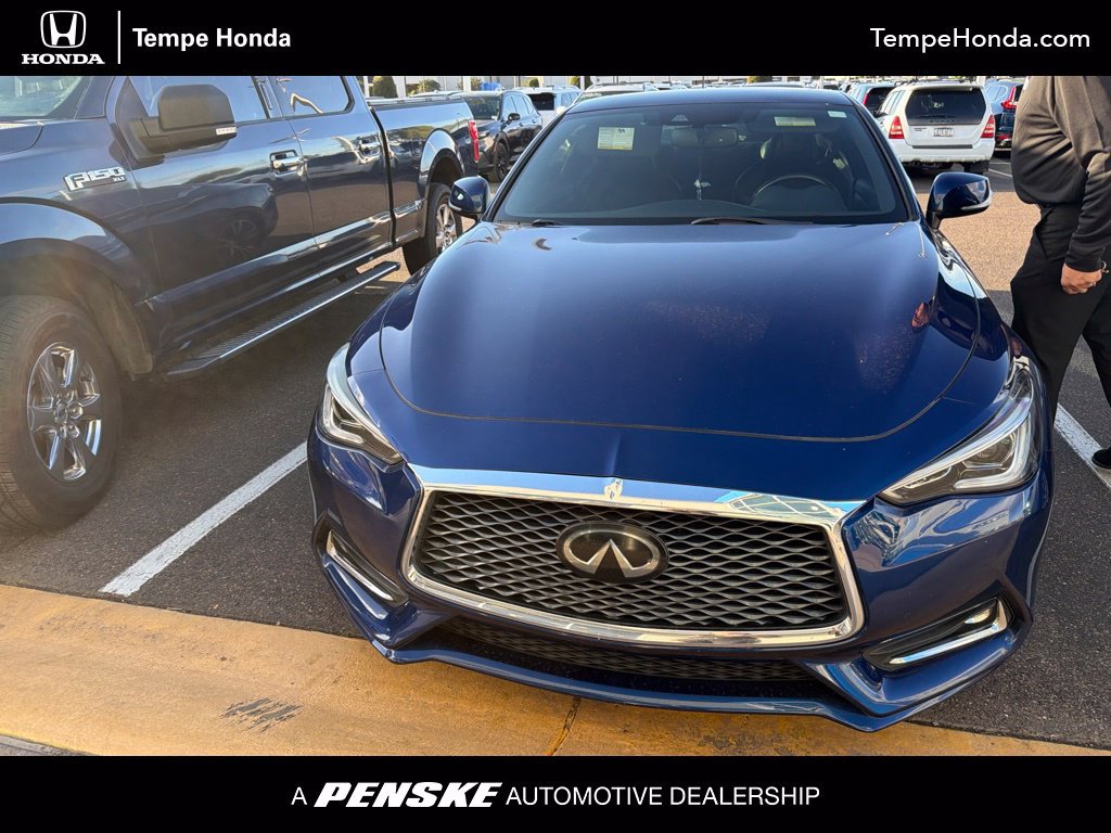 Used 2019 INFINITI Q60 3.0t Luxe w/ Cargo Package RWD image 1