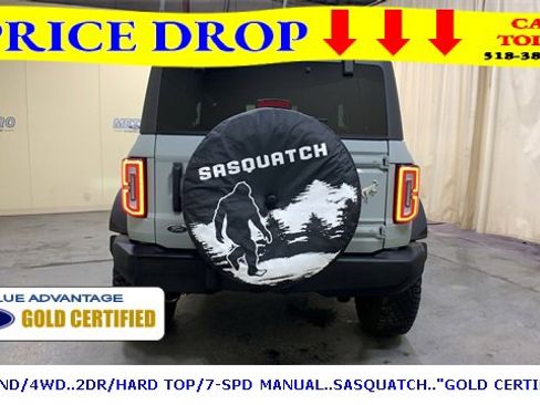 Certified 2022 Ford Bronco Big Bend w/ Sasquatch Package image 5
