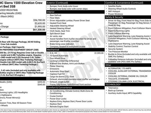 Certified 2024 GMC Sierra 1500 Elevation AWD/4WD image 4