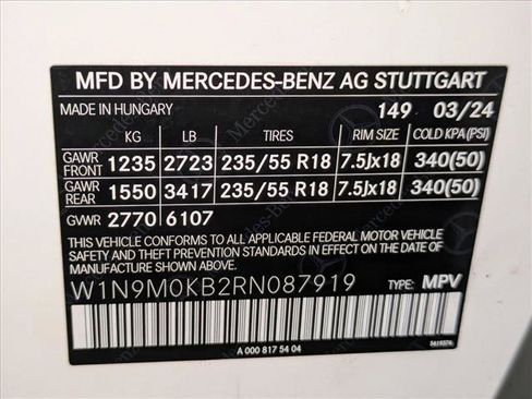 Certified 2024 Mercedes-Benz EQB 300 EQB 300 image 25