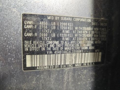 Used 2020 Subaru Outback AWD/4WD image 24