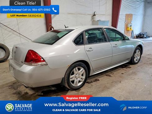 Used 2015 Chevrolet Impala LT w/ LT Sunroof Package FWD image 4