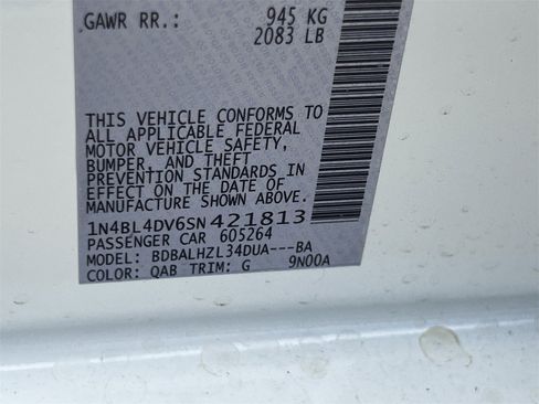 New 2025 Nissan Altima 2.5 SV image 16