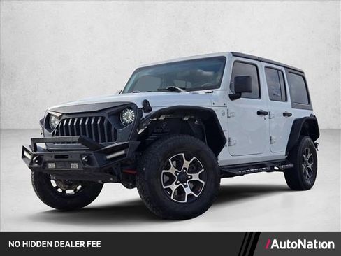 Used 2018 Jeep Wrangler Unlimited Sahara AWD/4WD image 1