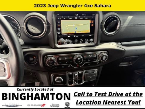 Used 2023 Jeep Wrangler Unlimited Sahara w/ Cold Weather Group AWD/4WD image 15