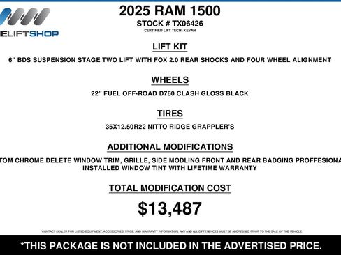 Used 2025 RAM 1500 Laramie w/ Laramie Southwest Edition image 2