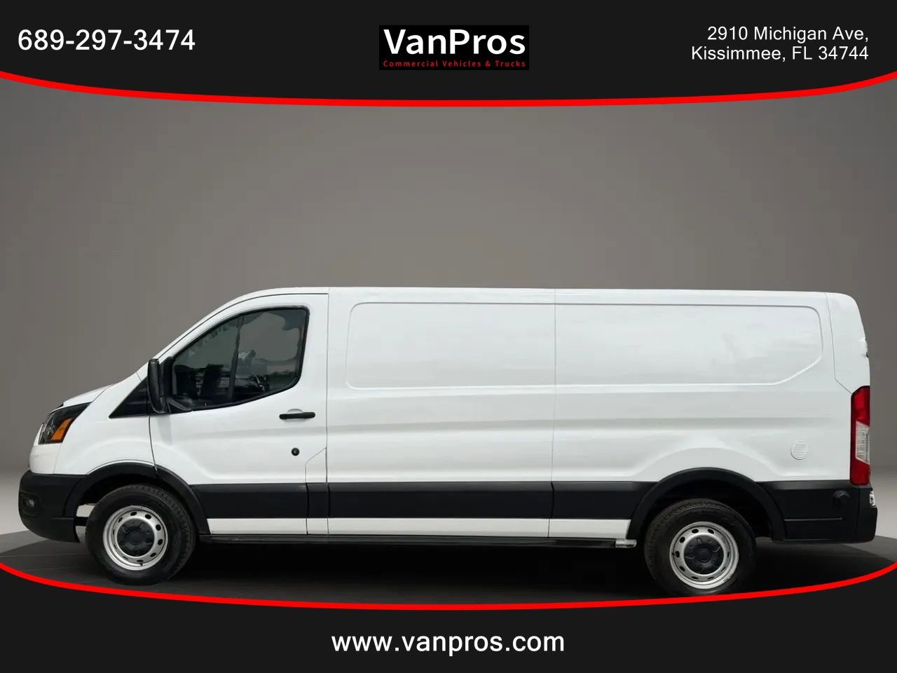 Used 2020 Ford Transit 150 Low Roof w/ Upfitter Package RWD image 2