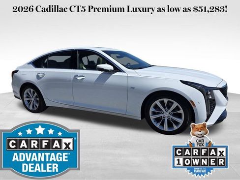 Used 2026 Cadillac CT5 Premium Luxury RWD image 1
