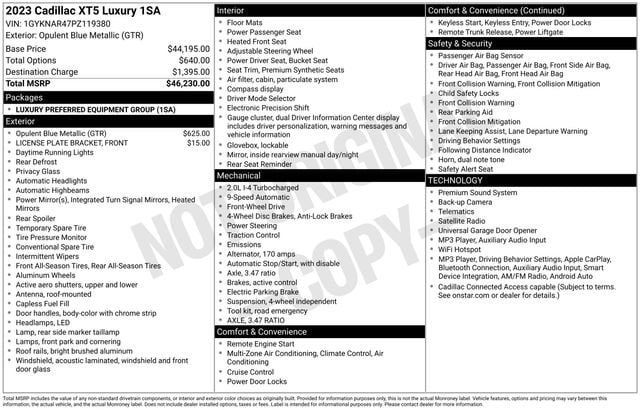 Certified 2023 Cadillac XT5 Luxury FWD image 35