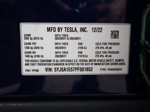 Used 2023 Tesla Model S AWD/4WD image 55