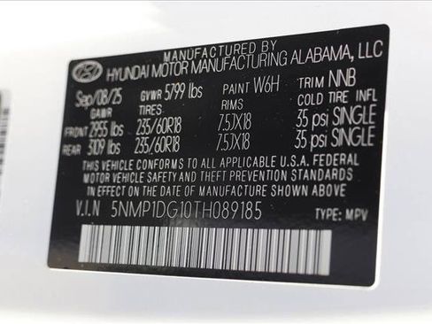 New 2026 Hyundai Santa Fe SE AWD/4WD image 24