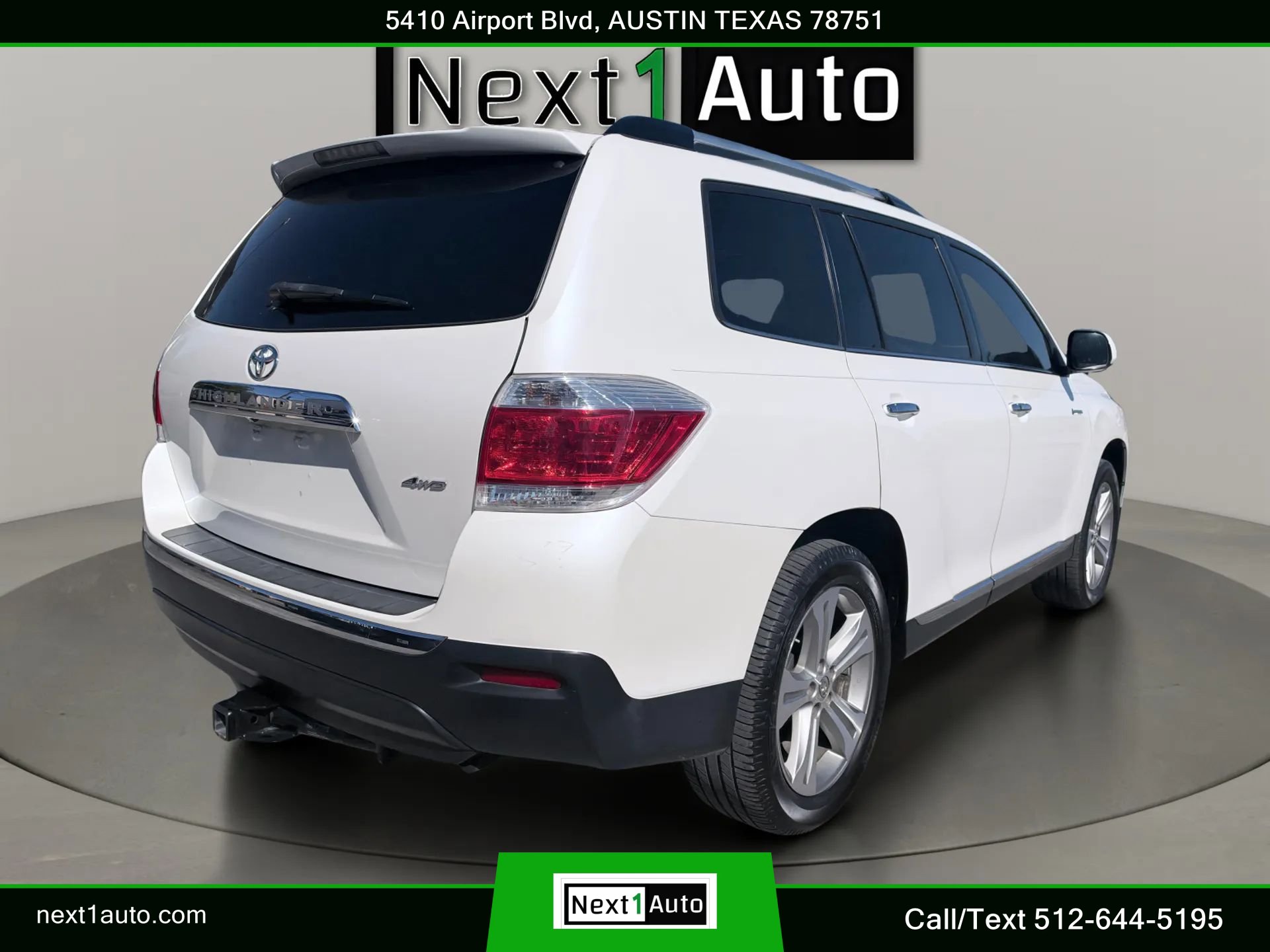 Used 2012 Toyota Highlander Limited w/ Tow Pkg AWD/4WD image 9