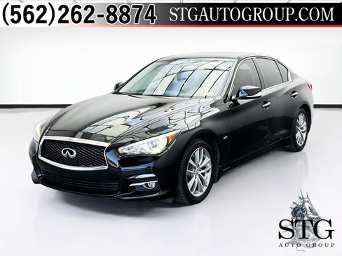 Used 2017 INFINITI Q50 3.0t Premium w/ 3.0T Premium Plus Package RWD image 1
