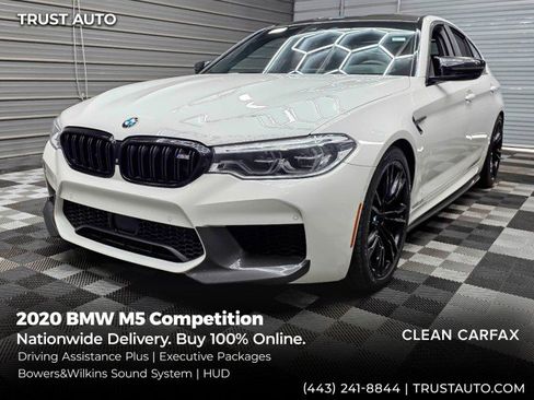 Used 2020 BMW M5 w/ Executive Package AWD/4WD image 1