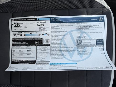 New 2026 Volkswagen Taos SE AWD/4WD image 33