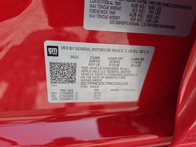 Used 2024 GMC Sierra 1500 Elevation RWD image 42